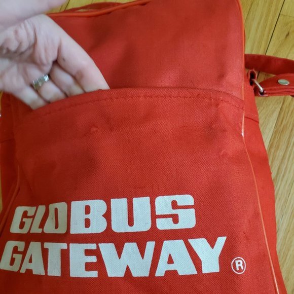 Vintage Globus Gateways Red messenger bag - Picture 6 of 7